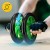 Ролик (гімнастичне колесо) для преса 4FIZJO Ab Wheel Black/Green (P-5907222931523)