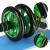 Ролик (гімнастичне колесо) для преса 4FIZJO Ab Wheel Black/Green (P-5907222931523)
