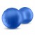 М'яч для фітнесу (арахіс) 4FIZJO Air Ball Peanut 45 x 90 см Anti-Burst Blue (P-5907739312945)