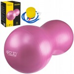 Мяч для фитнеса (арахис) 4FIZJO Air Ball Peanut 45 x 90 см Anti-Burst Pink (P-5907739318565)