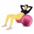 М'яч для фітнесу (арахіс) 4FIZJO Air Ball Peanut 45 x 90 см Anti-Burst Pink (P-5907739318565)