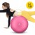 М'яч для фітнесу (арахіс) 4FIZJO Air Ball Peanut 45 x 90 см Anti-Burst Pink (P-5907739318565)