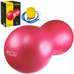 Мяч для фитнеса (арахис) 4FIZJO Air Ball Peanut 45 x 90 см Anti-Burst Red (P-5907739318558)