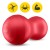 М'яч для фітнесу (арахіс) 4FIZJO Air Ball Peanut 45 x 90 см Anti-Burst Red (P-5907739318558)
