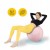 Мяч для фитнеса (фитбол) 4FIZJO 55 см Anti-Burst Pink (P-5907739316271)
