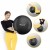 М'яч для фітнесу (фітбол) 4FIZJO 65 см Anti-Burst Black (P-5907739316349)