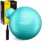 Мяч для фитнеса (фитбол) 4FIZJO 65 см Anti-Burst Mint (P-5905973404761)