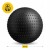 М'яч для фітнесу (фітбол) 4FIZJO 65 см масажний Anti-Burst Black (P-5905973400237)