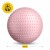 М'яч для фітнесу (фітбол) 4FIZJO 65 см масажний Anti-Burst Pink (P-5905973400220)