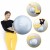 Мяч для фитнеса (фитбол) 4FIZJO 85 см Anti-Burst Grey (P-5905973404822)