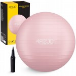 Мяч для фитнеса (фитбол) 4FIZJO 85 см Anti-Burst Pink (P-5907739317421)