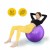 М'яч для фітнесу (фітбол) 4FIZJO 85 см Anti-Burst Violet (P-5905973404846)