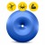 М'яч для фітнесу (пончик) 4FIZJO Air Ball Donut 50 x 27 см Anti-Burst Blue (P-5907739312969)