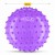 Мяч для пилатеса, йоги, реабилитации 4FIZJO 20 см (массажный) Violet (P-5905973406086)