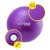 М'яч для пілатесу, йоги, реабілітації Cornix MiniGYMball 22 см XR-0225 Purple