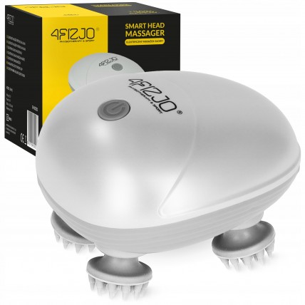 Електричний масажер для голови 4FIZJO Smart Head Massager White (P-5907739319500)