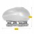 Электрический массажер для головы 4FIZJO Smart Head Massager White (P-5907739319500)