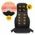 Массажная накидка 4FIZJO Shiatsu многофункциональная, с подогревом Black (P-5905973403528)