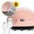 Массажная вакуумная банка 4FIZJO аккумуляторная с ИК прогревом Pink (P-5907739318701)