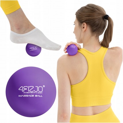 Масажний м'яч 4FIZJO Lacrosse Ball 6.25 см Purple (P-5907739314307)