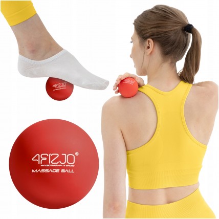 Масажний м'яч 4FIZJO Lacrosse Ball 6.25 см Red (P-5907222931202)