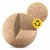 Масажний м'яч 4FIZJO Lacrosse Ball Cork 6.5 см (P-5907739319579)