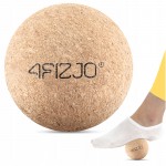 Массажный мяч 4FIZJO Lacrosse Ball Cork 6.5 см (P-5907739319579)