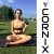 Масажний м'яч Cornix EPP Ball 8 см XR-0126