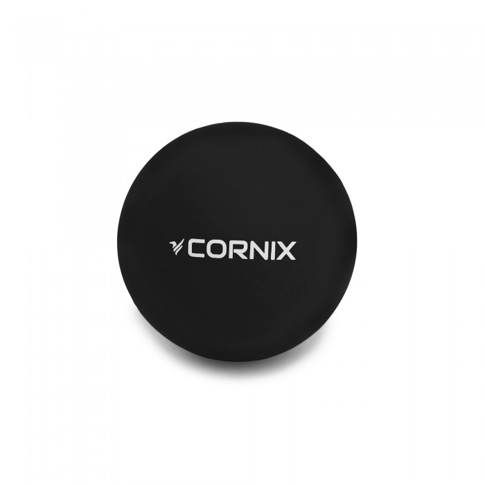 Массажный мяч Cornix Lacrosse Ball 6.3 см XR-0118 Black