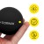 Массажный мяч Cornix Lacrosse Ball 6.3 см XR-0118 Black