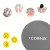 Массажный мяч Cornix Lacrosse Ball 6.3 см XR-0120 Grey