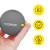 Массажный мяч Cornix Lacrosse Ball 6.3 см XR-0120 Grey