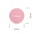 Масажний м'яч Cornix Lacrosse Ball 6.3 см XR-0121 Pink