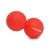 Масажний м'яч Cornix Lacrosse DuoBall 6.3 x 12.6 см XR-0112 Red