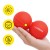 Масажний м'яч Cornix Lacrosse DuoBall 6.3 x 12.6 см XR-0112 Red