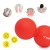 Масажний м'яч Cornix Lacrosse DuoBall 6.3 x 12.6 см XR-0112 Red