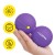 Масажний м'яч Cornix Lacrosse DuoBall 6.3 x 12.6 см XR-0114 Purple