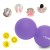 Масажний м'яч Cornix Lacrosse DuoBall 6.3 x 12.6 см XR-0114 Purple