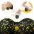 Массажный мяч двойной 4FIZJO EPP DuoBall 08 Black/Yellow (P-5907222931301)