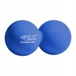 Масажний м'яч подвійний 4FIZJO Lacrosse Double Ball 6.5 x 13.5 см Blue (P-5907739314321)