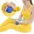 Массажный мяч двойной 4FIZJO Lacrosse Double Ball 6.5 x 13.5 см Blue (P-5907739314321)