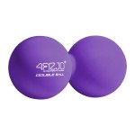 Масажний м'яч подвійний 4FIZJO Lacrosse Double Ball 6.5 x 13.5 см Purple (P-5907739314338)