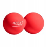 Масажний м'яч подвійний 4FIZJO Lacrosse Double Ball 6.5 x 13.5 см Red (P-5907222931219)