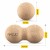 Массажный мяч двойной 4FIZJO Lacrosse DuoBall Cork 6.5 x 13.5 см (P-5907739319586)