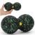 Массажный мяч двойной Actiget EPP 8 x 16 см ACT0098 Black/Green Массажный мяч двойной Actiget EPP 8 x 16 см ACT0098 Black/Green