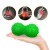 Массажный мяч двойной с шипами 4FIZJO Spike+ 7 x 16 см Green (P-5905973403351)