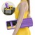 Массажный ролик 4FIZJO CARE+ EVA 45 x 15 см (валик, роллер) Purple (P-5907739314376)