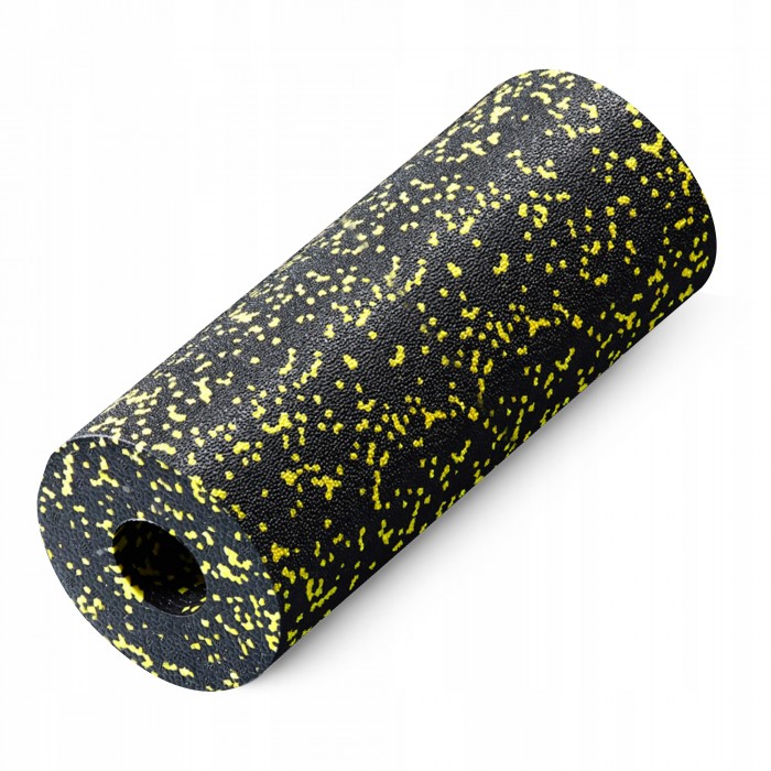 Массажный ролик 4FIZJO EPP PRO+ 33 x 14 см (валик, роллер) гладкий Black/Yellow (P-5907222931431)