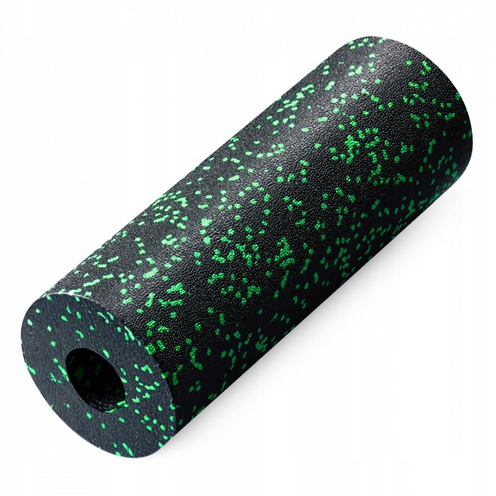 Массажный ролик 4FIZJO EPP PRO+ 45 x 14.5 см (валик, роллер) гладкий Black/Green (P-5907739310590)