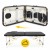 Массажный стол складной 4FIZJO Massage Table+ Alu W60 Black (P-5907739318381)